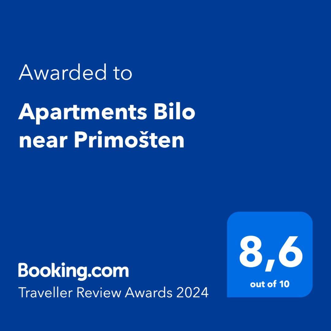 Apartments Bilo Near Primosten Bagian luar foto